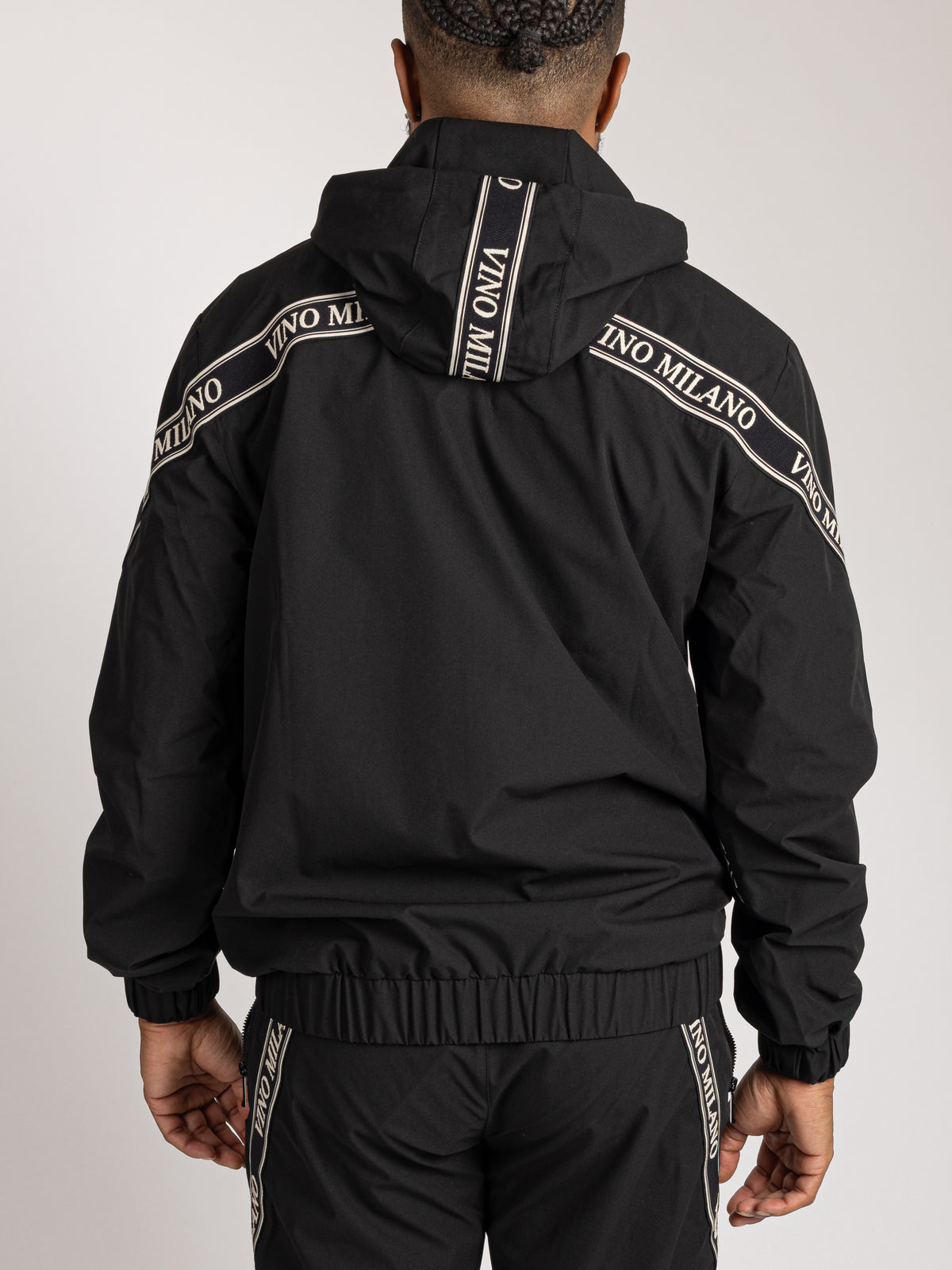 Nylon Jacket - Logo Tape