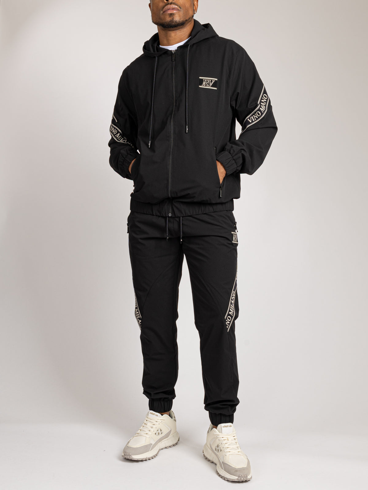 Nylon Pants - Logo Tape