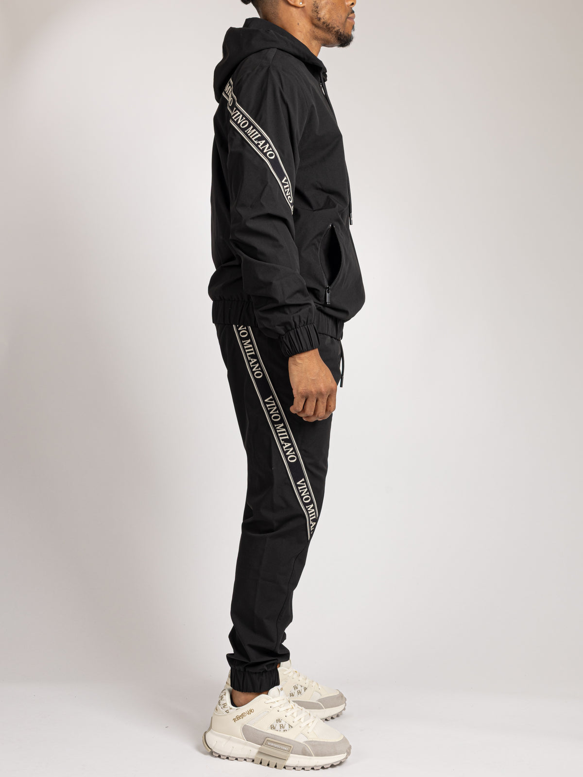 Nylon Jacket - Logo Tape