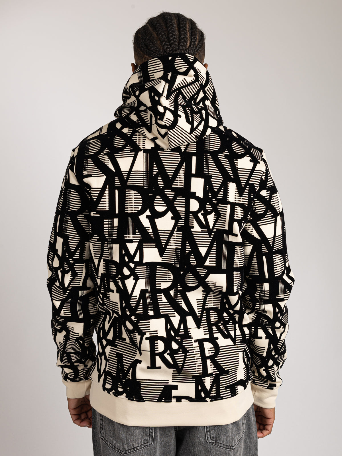 Classic RV Hoodie - All Over Letters