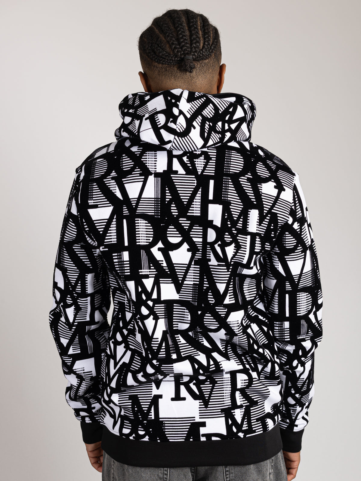 Classic RV Hoodie - All Over Letters