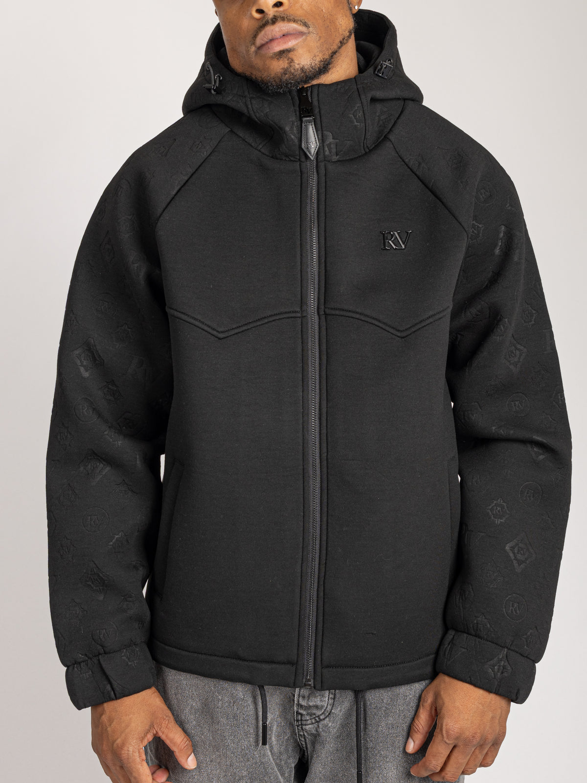 Heavy Zip Jacket - Tonal