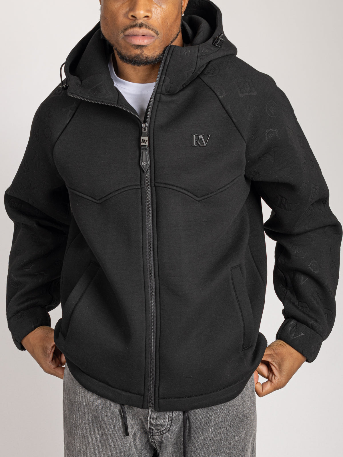Heavy Zip Jacket - Tonal