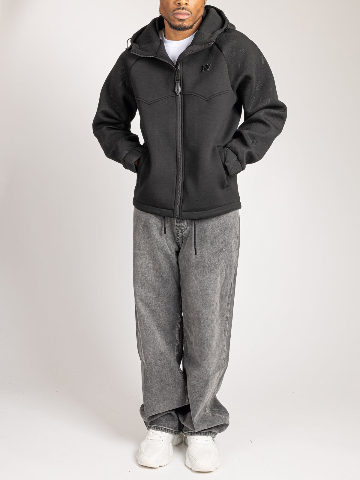 Heavy Zip Jacket - Tonal