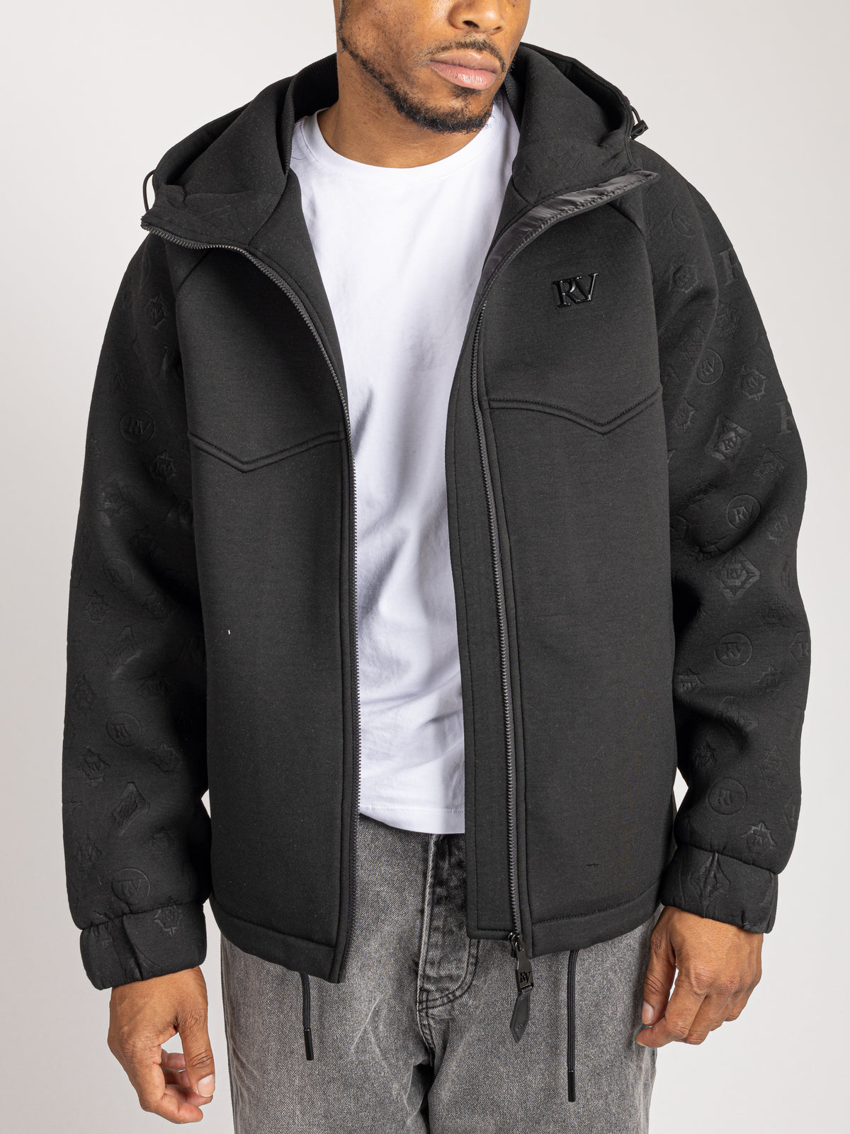 Heavy Zip Jacket - Tonal